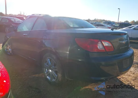 2008 Chrysler Sebring Limited из США, поврежденный, VIN 1C3LC65M68N630949